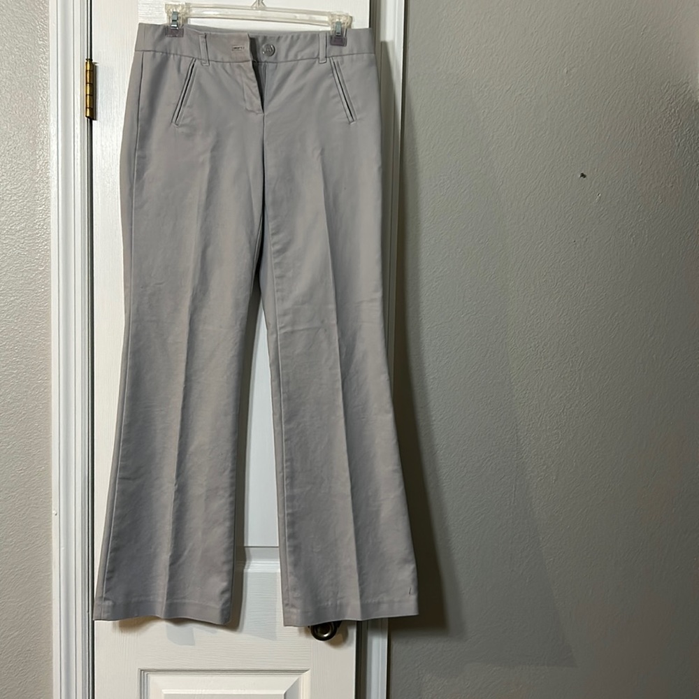 Dahlia Collection Modern fit, light grey pants